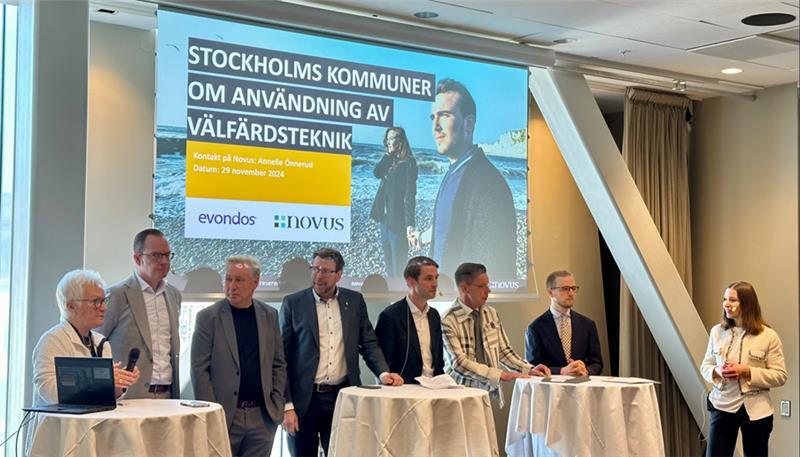 Ny Novusundersökning: Kommunerna i Stockholm vill ha välfärdsteknik – men få använder läkemedelsautomater i praktiken