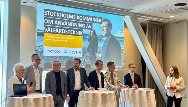 Ny Novusundersökning: Kommunerna i Stockholm vill ha välfärdsteknik – men få använder läkemedelsautomater i praktiken